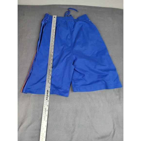 Nike Boise State Shorts Men Large Blue Lightweight Baggy Long Stretch Hoop Trunk - Picture 5 of 9